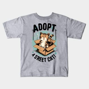 Adopt a Street Cat Kids T-Shirt